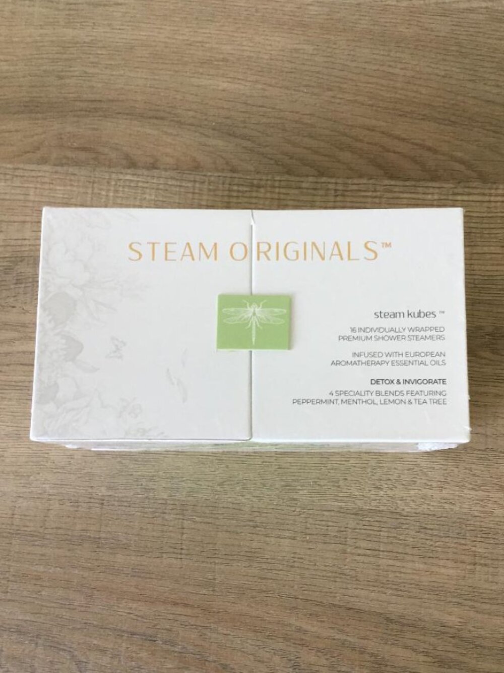 Steam Originals 16 Individually Wrapped Shower Steamers Detox & Invigorate NEW